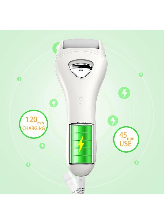 pritech Electric Feet Callus Removers Rechargeable,Portable Electronic Foot File Pedicure Tools, Electric Callus Remover Kit,Professional Pedi Feet Care Perfect for Dead,Hard Cracked Dry Skin Ideal Gift - Image 5