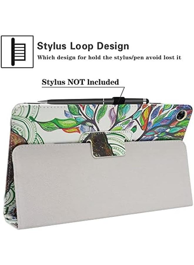 erorex - Compatible With Realme Pad Rmp2103 Case Folding Pu Leather Case With Stand For 10.4 Inch Realme Pad Rmp2103 10.4 Inch Tablet Not For Other Models Love Tree - Image 1