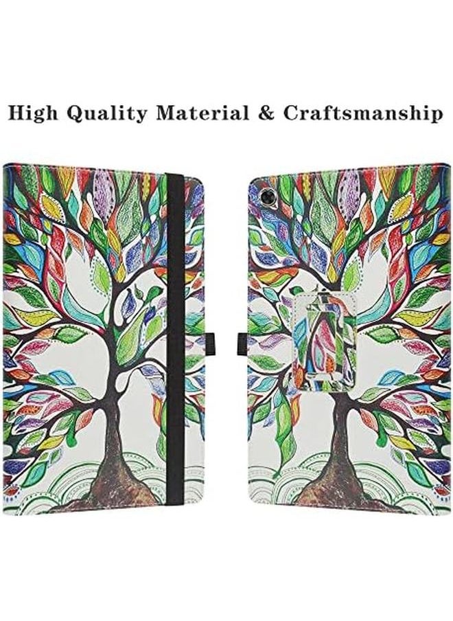 erorex - Compatible With Realme Pad Rmp2103 Case Folding Pu Leather Case With Stand For 10.4 Inch Realme Pad Rmp2103 10.4 Inch Tablet Not For Other Models Love Tree - Image 1