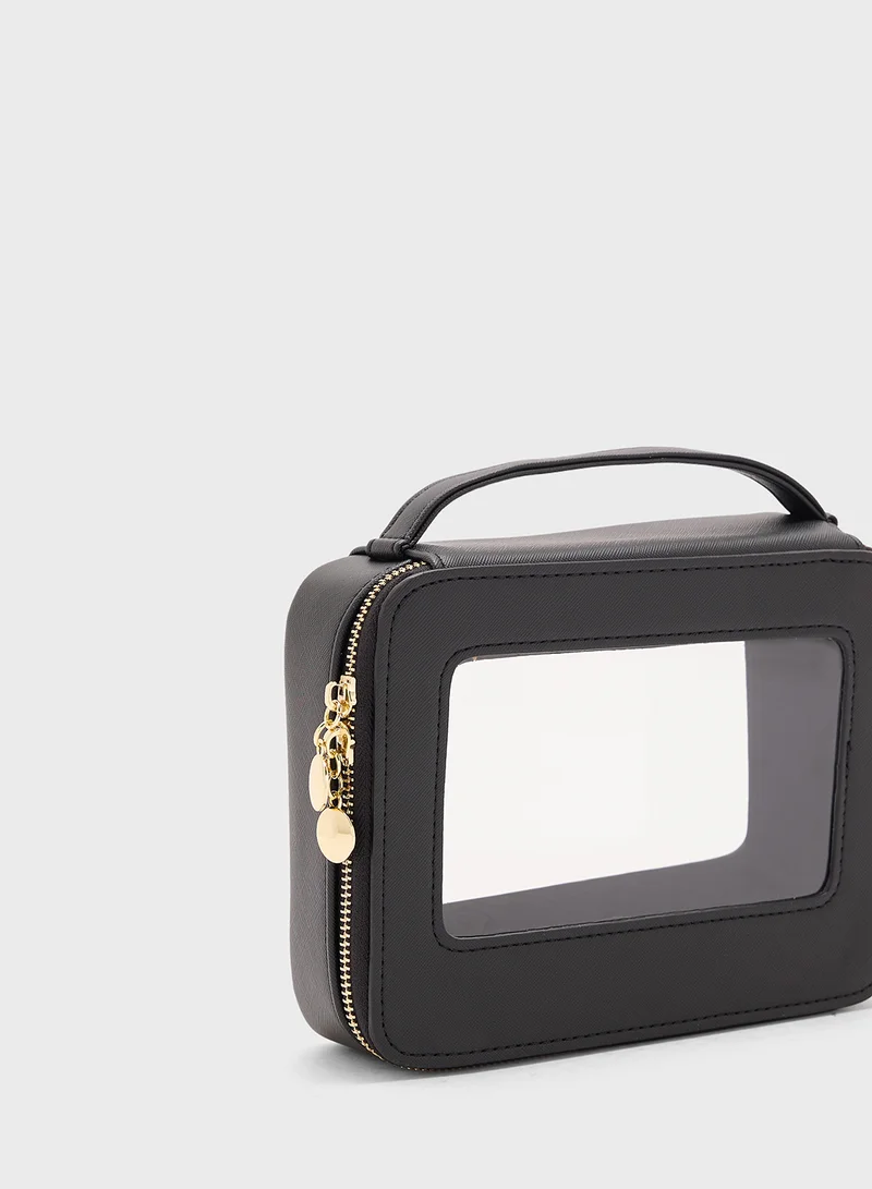 جينجر Cosmetic Bag With Top Handle