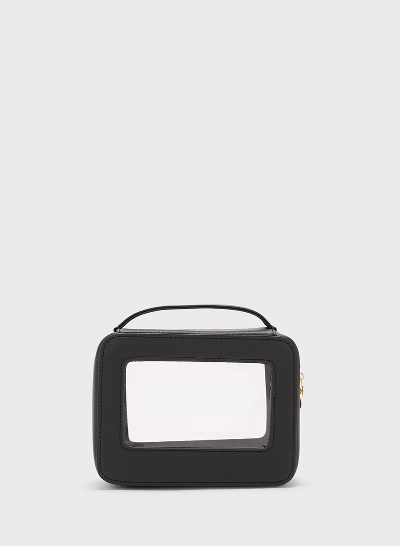 جينجر Cosmetic Bag With Top Handle