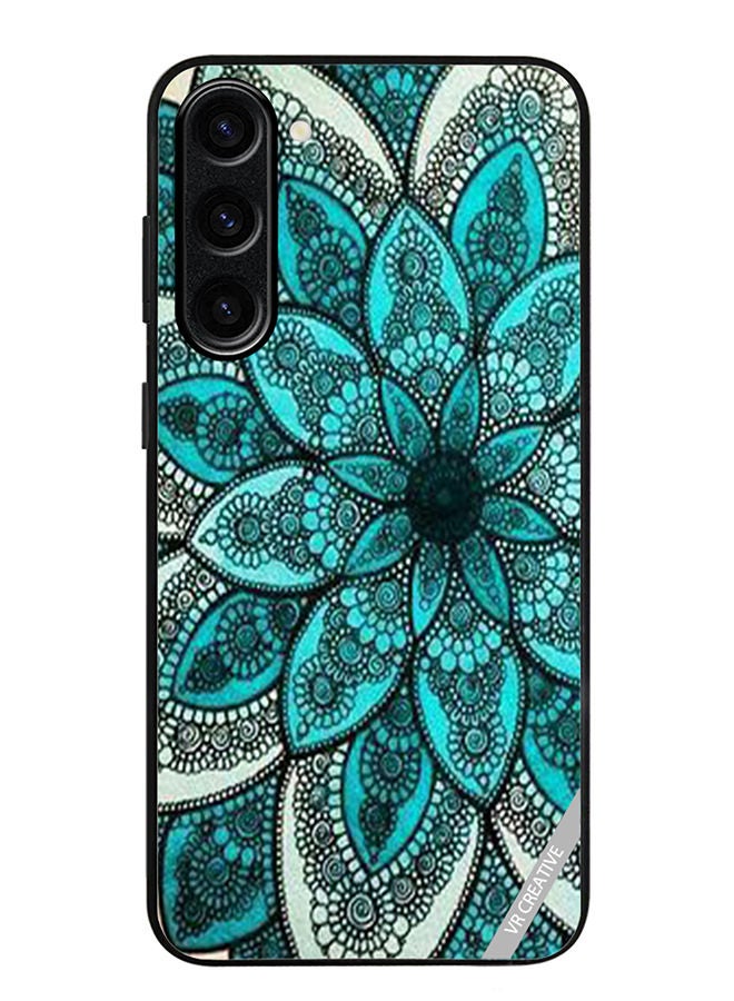 VR CREATIVE Protective Case Cover For Samsung Galaxy S23 Mandala Design Multicolour - Image 1