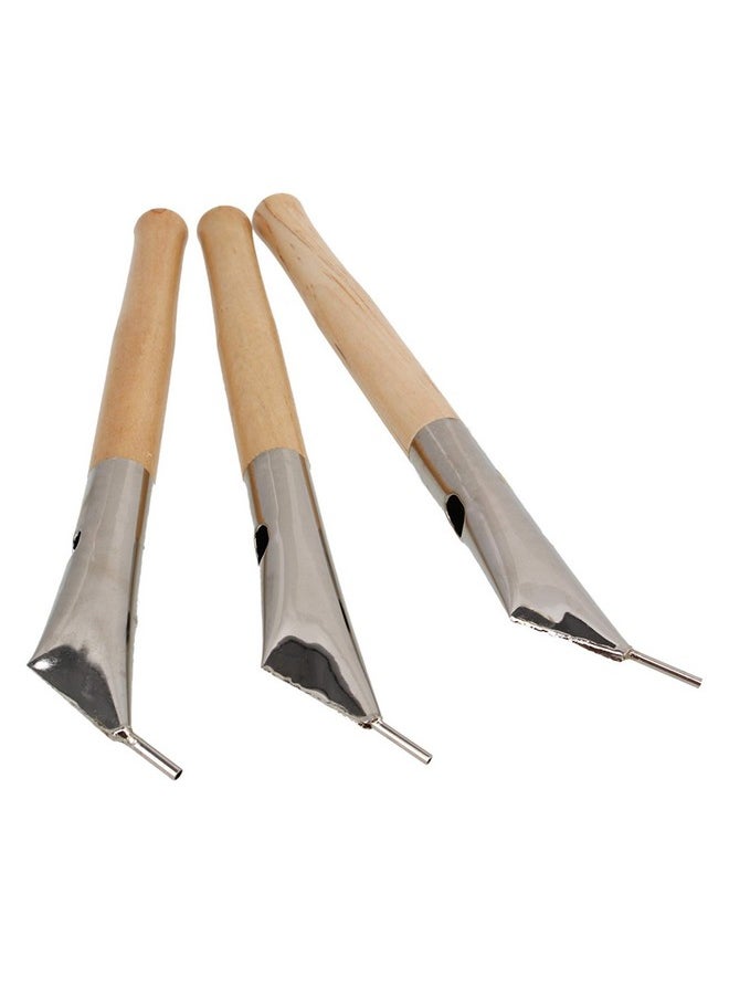 Mxfans Mxfans 3pieces Printing Batik Pens Pottery Clay Sculpture Craft Wax Art Tools Set  - Image 3