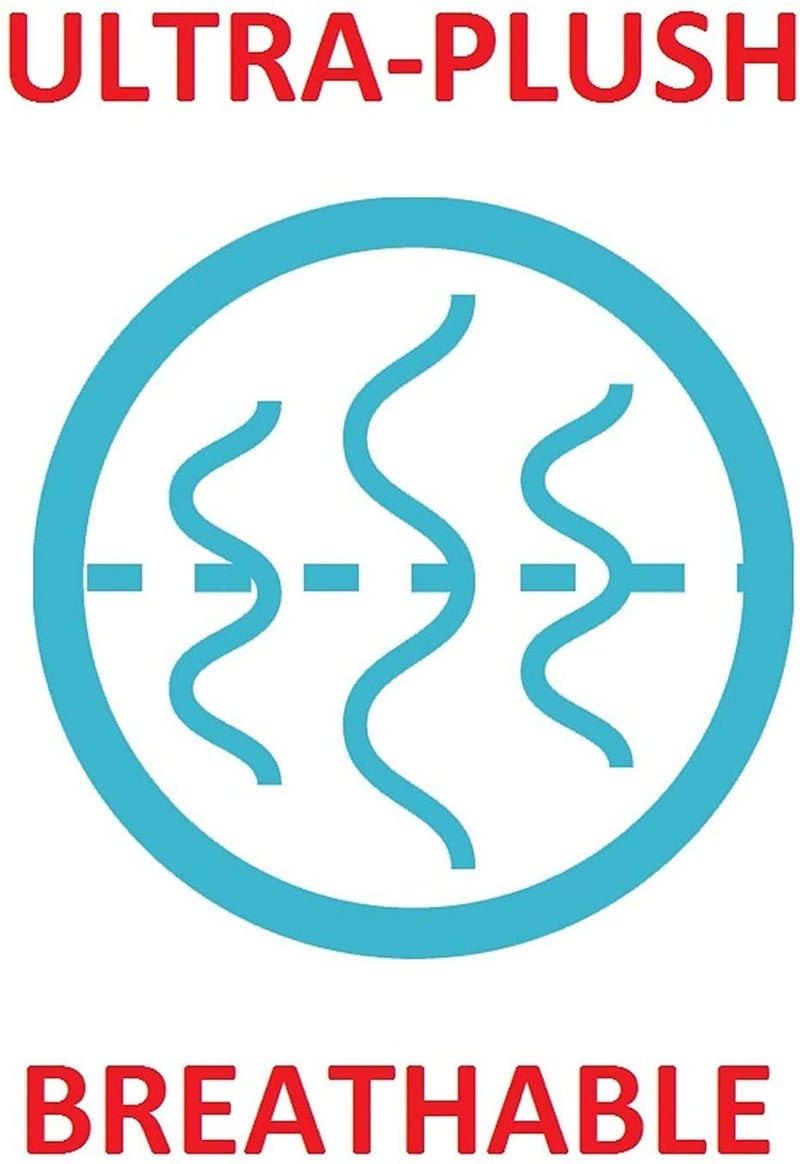 Valerian Elegant Comfort Velvet Touch Ultra Plush Christmas Holiday Printed Fleece Throw/Blanket-50 x 60inch  (Plaid) - Image 5