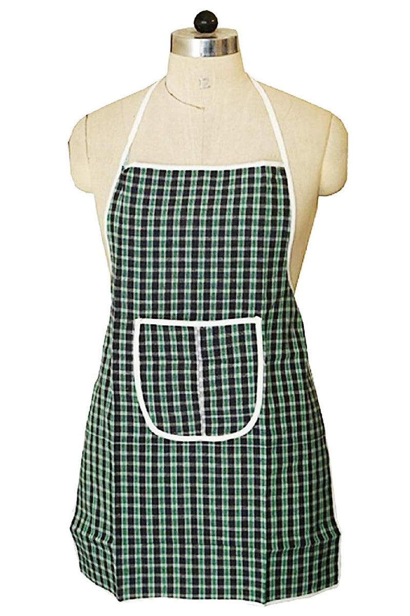 Kuber Industries Apron For Women & Men|Waterproof Kitchen Apron|Backside PVC Sheet|Pack of 4 (Multi) - Image 2