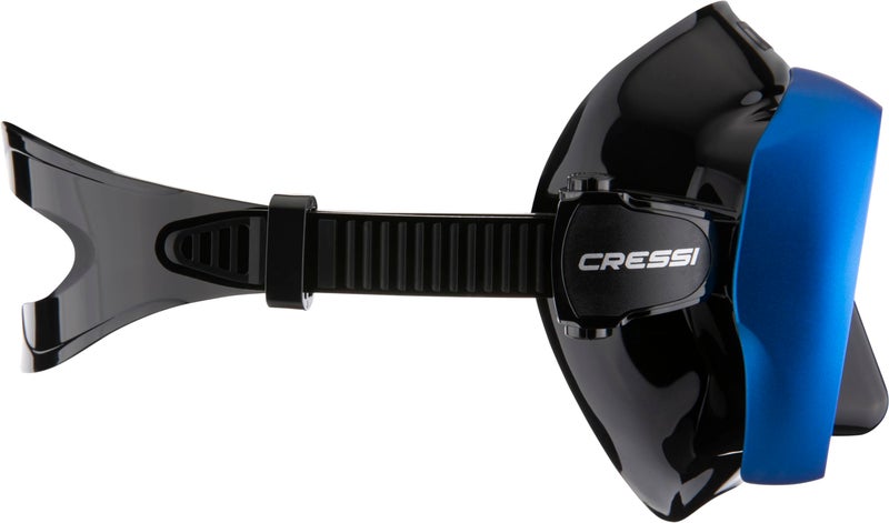 Cressi A1, Black/Blue, Clear Lens - Image 2