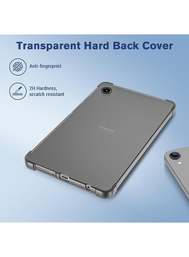 Procases Clear Case For Galaxy Tab A9 8.7 Inch 2023 Slim Light Transparent Cover For Tab A9 8.7 Inch Sm-X110 X115 X117 -Tinted Black - Image 3
