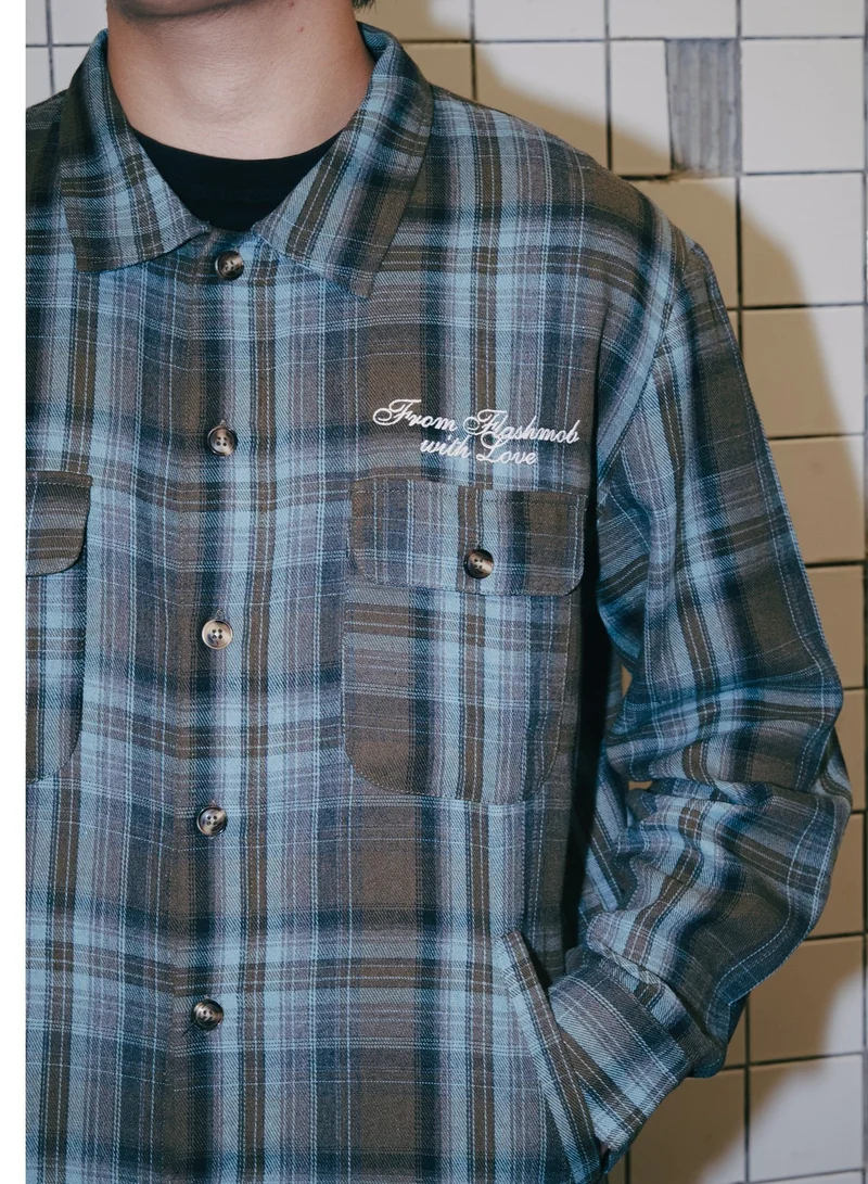 Flashmobnation FM Studio Flannel Overshirt