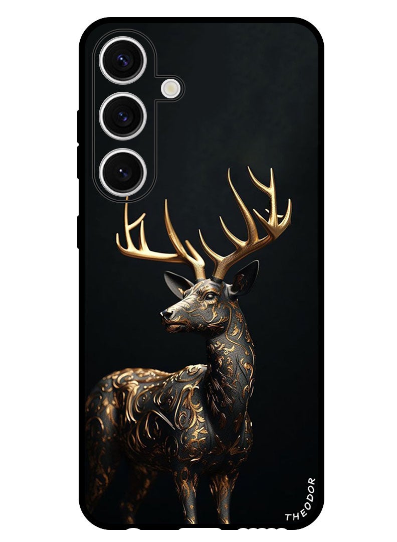Theodor Protective Case Anti Scratch Shock Proof Bumper Cover For Samsung Galaxy S24 Plus Deer 2 - Image 1