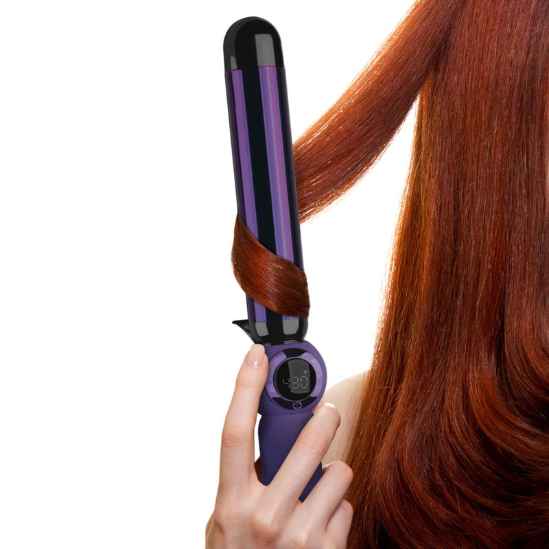 Bed Head Rough Volume Digital Hair Curling Wand | Fast Heat Up and Massive Shine, (1-1/4 in) - Image 3