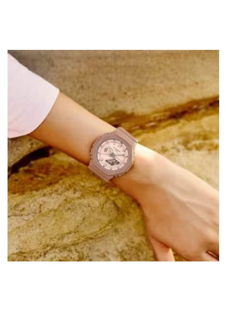 CASIO - Casio G-Shock Women's Watch Analog Digital x Natural Color Series GMA-S2100NC-4A2 - Image 1