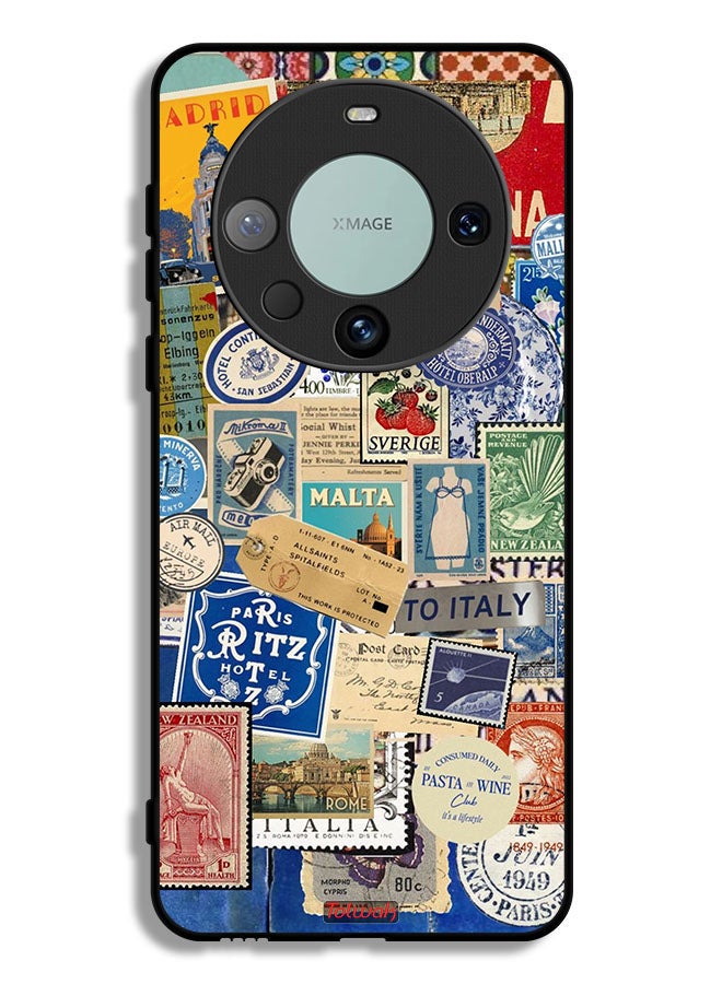 Tolwak Huawei Mate 60 Pro Protective Case Cover Stickers Of Different Cities - Image 1