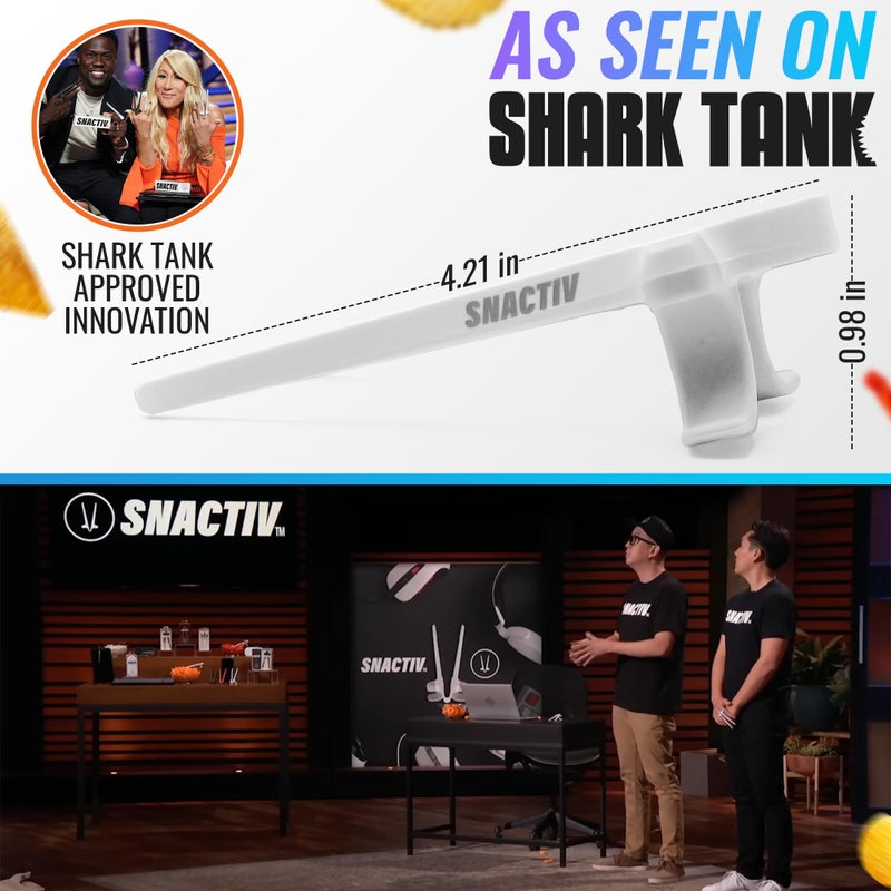 SNACTIV عصا تناول الطعام SNACTIV PRO للاعبين - كما تم عرضها في Shark Tank! الأداة الرسمية للوجبات الخفيفة في المستقبل - استمتع بالوجبات الخفيفة ورقائق البطاطس بسهولة - حل مبتكر للوجبات الخفيفة أثناء اللعب - عصا تناول الطعام للوجبات الخفيفة - Image 5