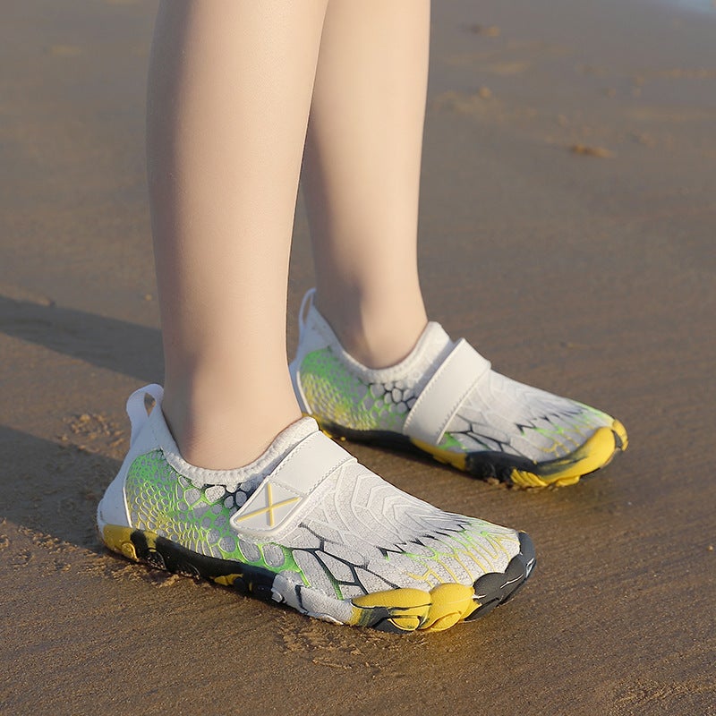 Summer New Children''s Indoor Fitness River Tracing Shoes Outdoor Mountaineering Rock Climbing Hiking Quick-Drying Five-Finger Shoes for Men and Women - Image 3