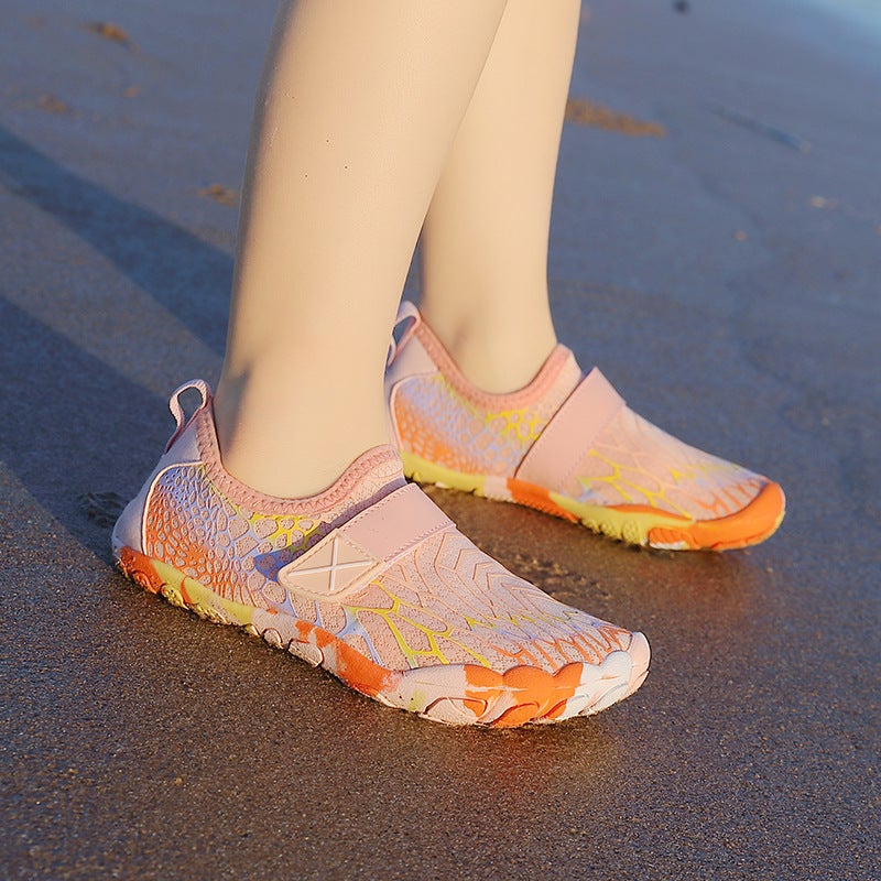 Summer New Children''s Indoor Fitness River Tracing Shoes Outdoor Mountaineering Rock Climbing Hiking Quick-Drying Five-Finger Shoes for Men and Women - Image 2