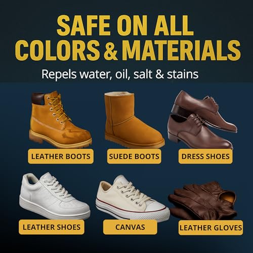 Leather Hero Suede Protector Compatible with Ugg Boots (10oz) - Waterproofing Spray for Suede Boots, Shoes, Jackets, Accessories - Water & Stain Repellant Spray - Image 3