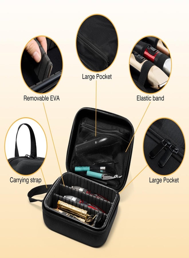 MoyRetty Barber Bags for Clippers and Supplies, Meduim Size Travel Carrying Case for Barber, Hair Clips Scissors Cutting Tools Organizer, Professional Salon Supplies DIY Storage Kit for Stylist by MoyRetty - Image 4