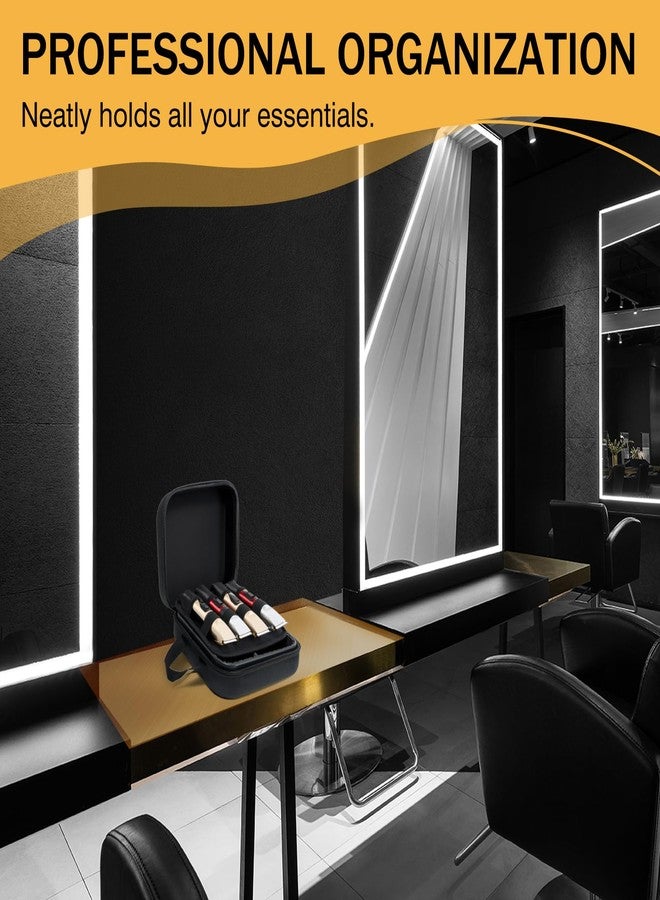 MoyRetty Barber Bags for Clippers and Supplies, Meduim Size Travel Carrying Case for Barber, Hair Clips Scissors Cutting Tools Organizer, Professional Salon Supplies DIY Storage Kit for Stylist by MoyRetty - Image 5