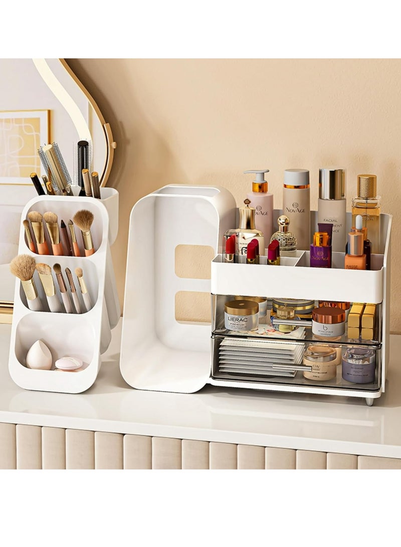 JOMILA Makeup Organizer with Drawers for Vanity,Spacious Cosmetic Display Case,Perfect Storage Solution for Your Beauty Essential - Image 2