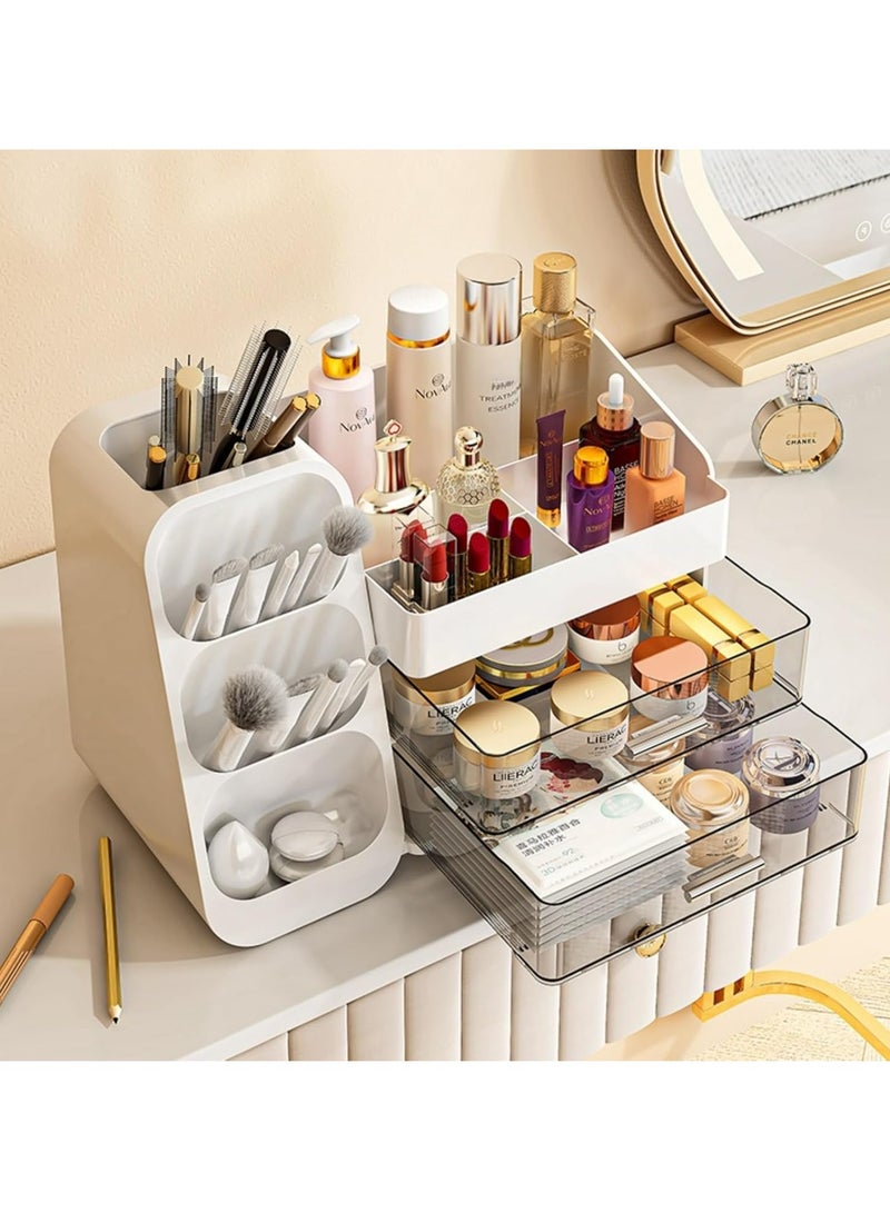 JOMILA Makeup Organizer with Drawers for Vanity,Spacious Cosmetic Display Case,Perfect Storage Solution for Your Beauty Essential - Image 4
