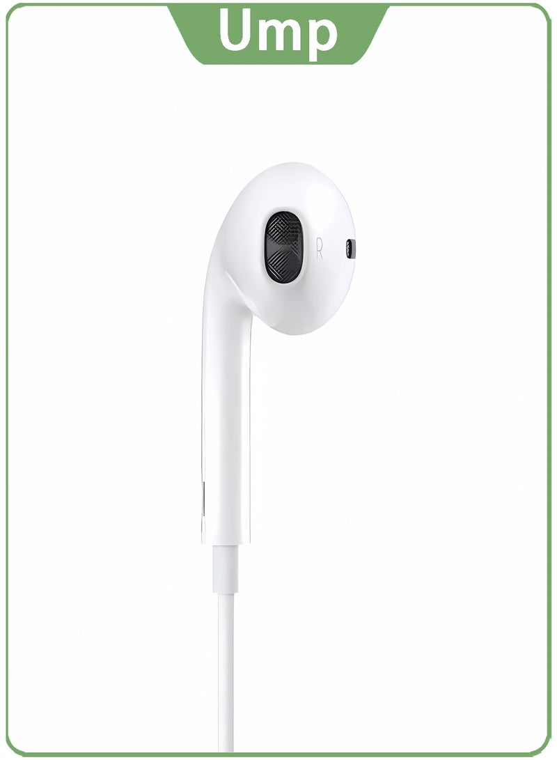 Ump In-Ear Earphones With Mic For Apple iPhone,type c. - Image 2