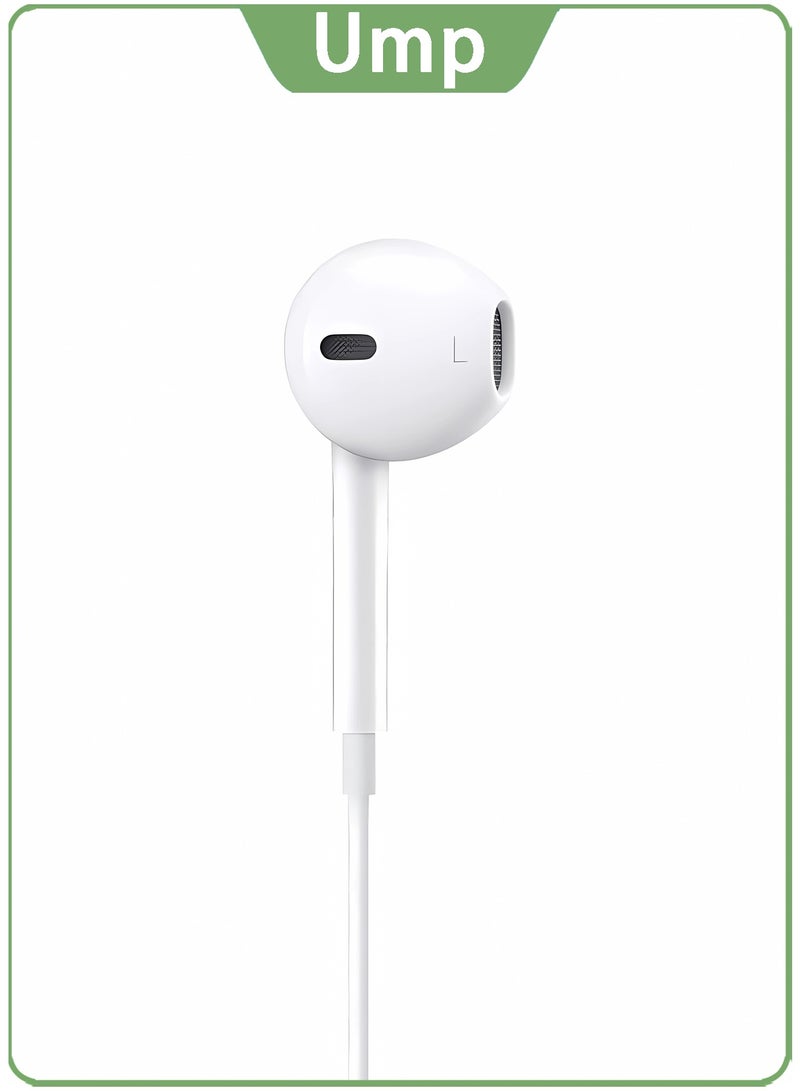 Ump In-Ear Earphones With Mic For Apple iPhone,type c. - Image 3