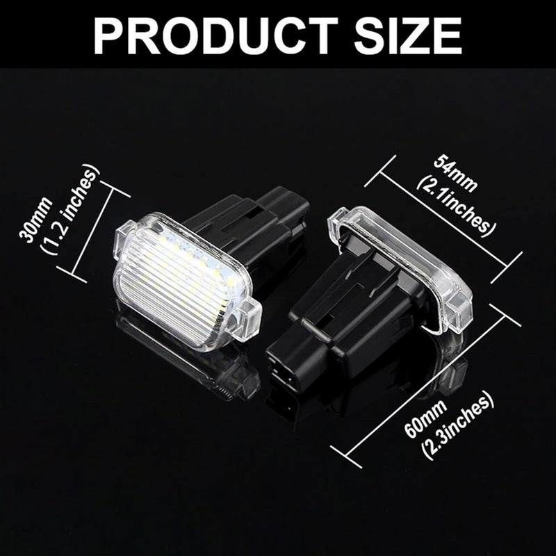DEMULAX 2X Error Free License Plate Light for Mazda - Image 3