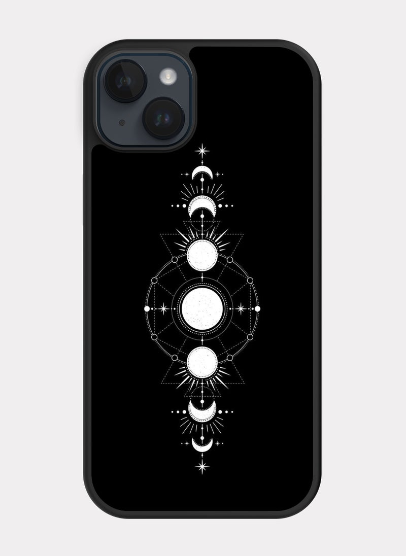 PXLAAT iPhone 14 Plus case cover Moon Phases - Image 1