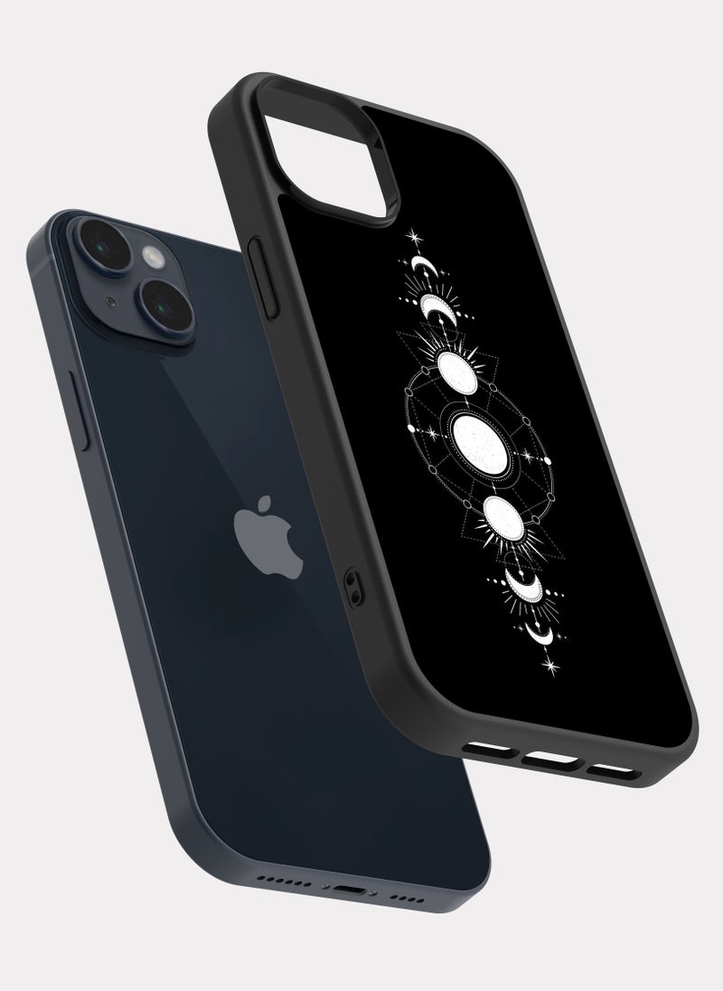 PXLAAT iPhone 14 Plus case cover Moon Phases - Image 2