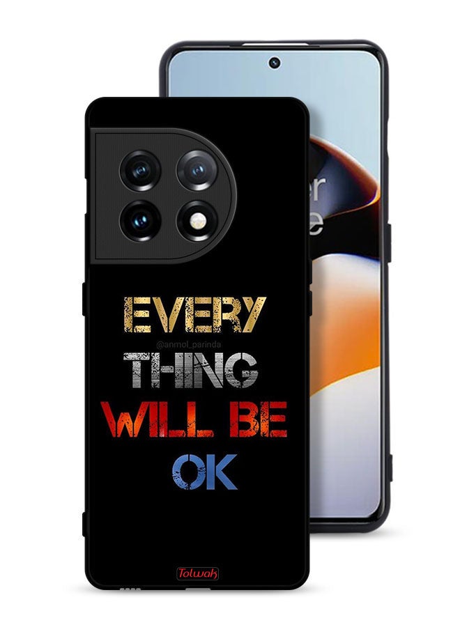 Tolwak OnePlus 11 5G Protective Case Cover Everything Will Be Ok - Image 1