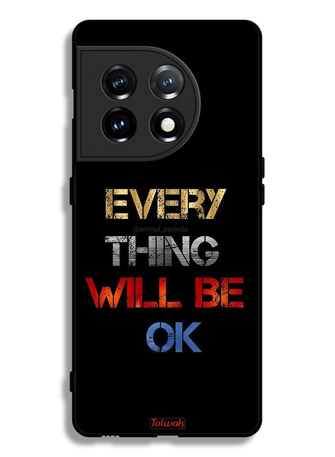 Tolwak OnePlus 11 5G Protective Case Cover Everything Will Be Ok - Image 2