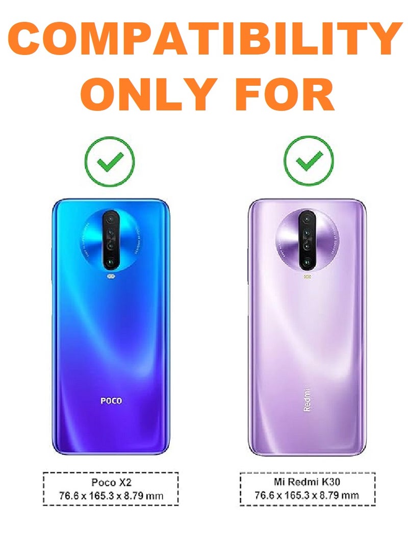 Super Tempered Glass Screen Protector Clear Designed For Xiaomi Poco X2 Full Screen Coverage And Bubble Free - Image 3