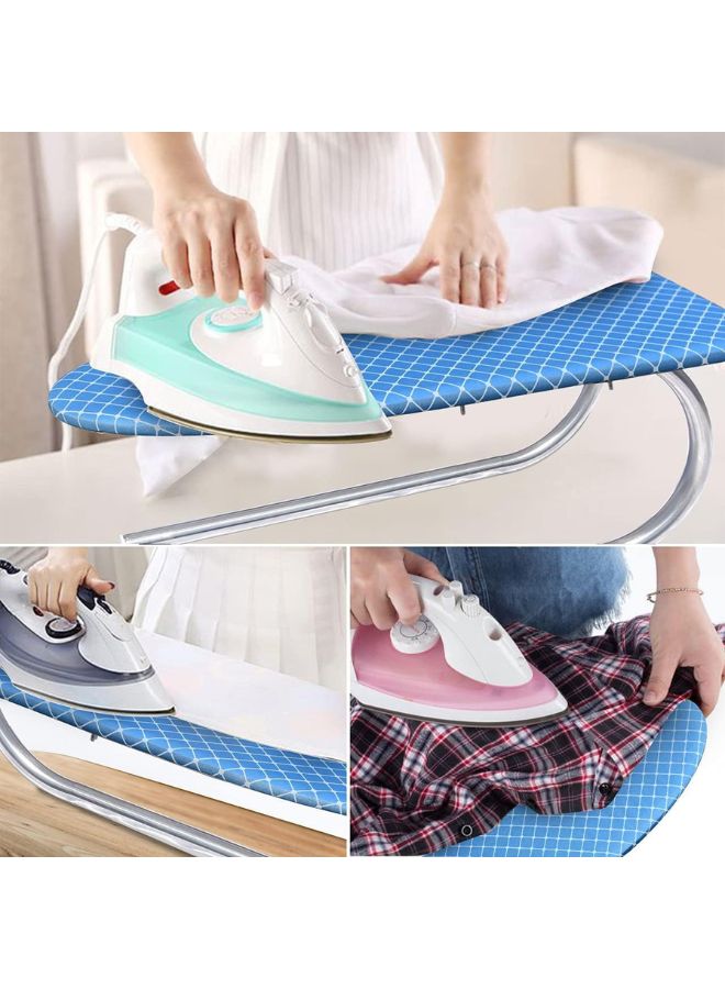 Mini Table Top Ironing Board with Thicken Felt Padding Heat Resistant Cover Extra Long Ironing Area Mini Ironing Board Portable Iron Stand Easy For Iron - Image 3