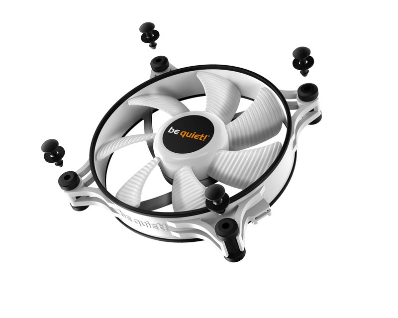 be quiet! Shadow Wings 2 120mm PWM Low Noise Cooling Fan | White | BL089 - Image 4