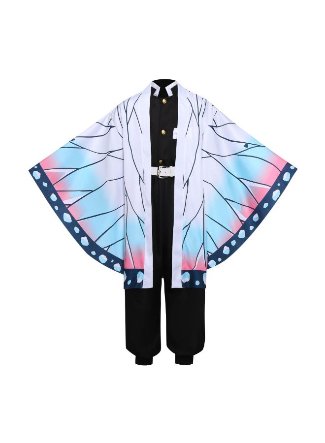 Sparklepals Kochou Shinobu Cosplay Costume for Demon Slayer Anime Cosplay Kimono Outfit Halloween Costume for Girls - Image 3