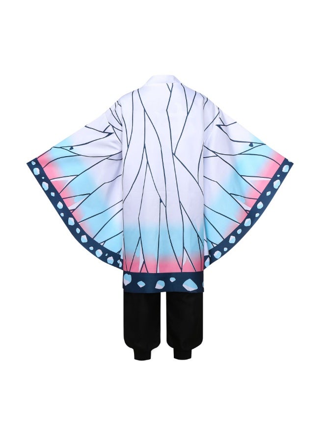 Sparklepals Kochou Shinobu Cosplay Costume for Demon Slayer Anime Cosplay Kimono Outfit Halloween Costume for Girls - Image 4