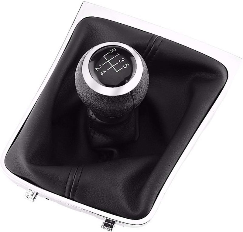 QASULER 5 Speed Gear Shift Knob for VW Passat B6 - Image 1