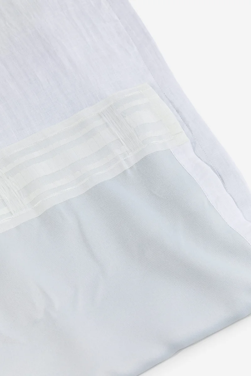 H&M 2-Pack Linen Blackout Curtain Lengths