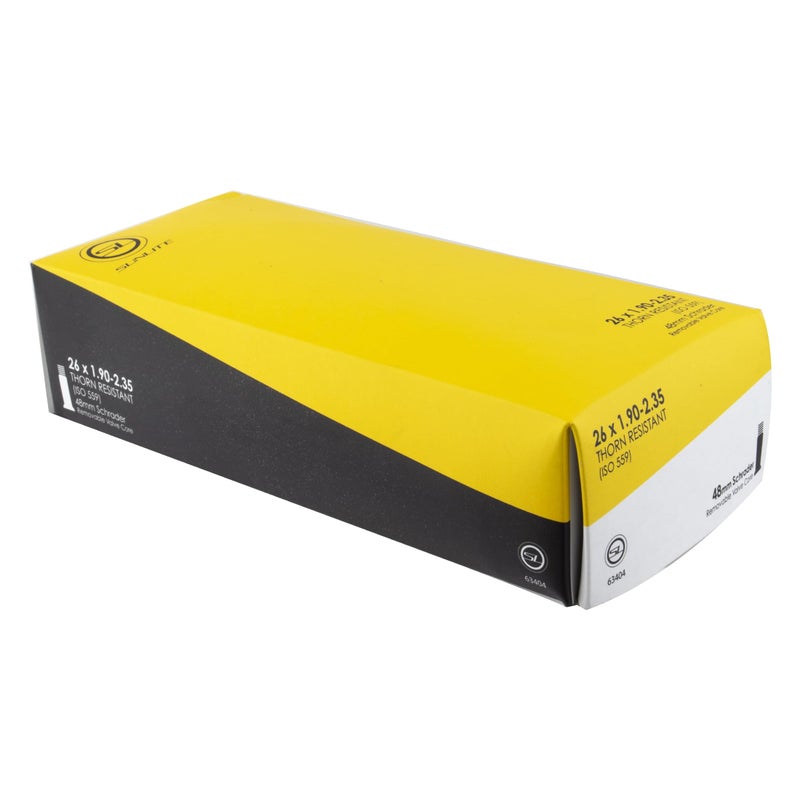 Sunlite Thorn Resistant Schrader Valve Bicycle Tube, 26 x 1.90-2.35" / 48mm Valve - Image 5