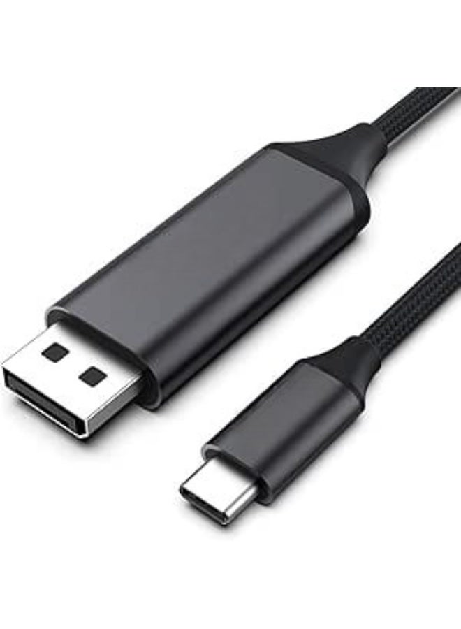 كابل UPGROW من USB C إلى DisplayPort بدقة 4K@60Hz - عملي وسهل الاستخدام - مثالي للاستخدام اليومي في المنزل والمكتب