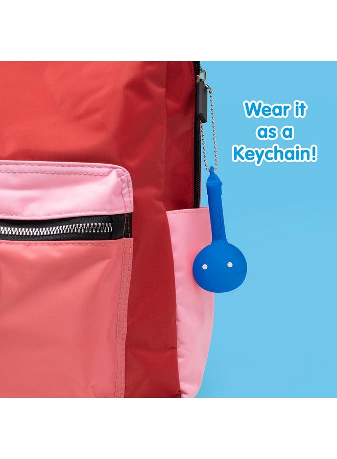 Otamatone أوتاماتون سلسلة الميلودي - لعبة موسيقية إلكترونية يابانية [حجم صغير] [11 أغنية مسبقة البرمجة] سينثسايزر محمول من اليابان بواسطة مايووا دينكي [تعليمات باللغة الإنجليزية]، أزرق - Image 3