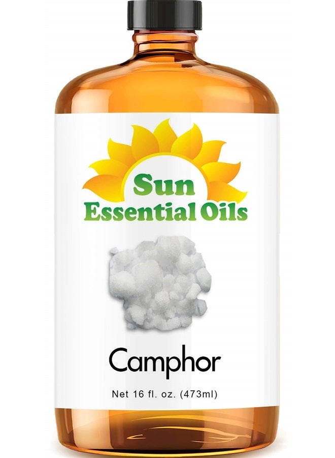 Sun Essential Oils 16 أونصة - زيت الكافور العطري - 16 أونصة سائلة - Image 1