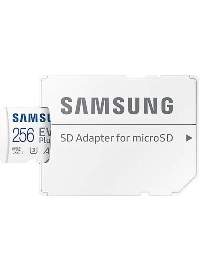 Samsung Evo Plus microSD SDXC U3 Class 10 A2 Memory Card 130MB/s with SD Adapter 2021 (256GB) - Image 3