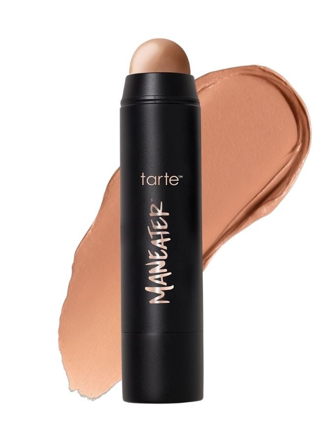Tarte Cosmetics Tarte Maneater™ Silk Stick Bronzer – Sundown | For Light to Medium Skin Tones, Creamy Silk Finish, Buildable Warm Bronze Color, 0.24 oz - Image 1