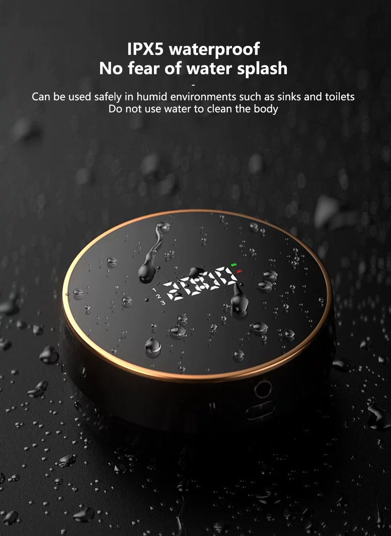 Sharpdo Wall-Mounted Automatic Sensor Soap Dispenser Hand Wash, 3-Speed Adjustment of Foaming, IPX5 Waterproof, Suitable for Bathroom/Toilet/Kitchen - Image 5