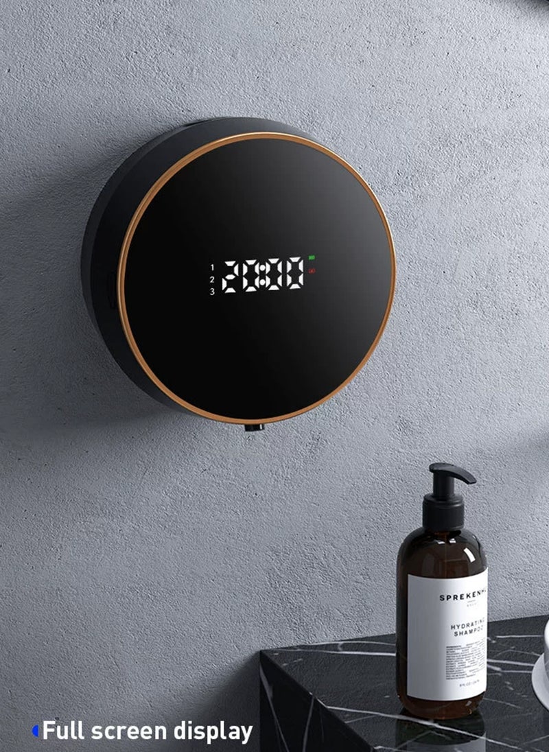 Sharpdo Wall-Mounted Automatic Sensor Soap Dispenser Hand Wash, 3-Speed Adjustment of Foaming, IPX5 Waterproof, Suitable for Bathroom/Toilet/Kitchen - Image 2