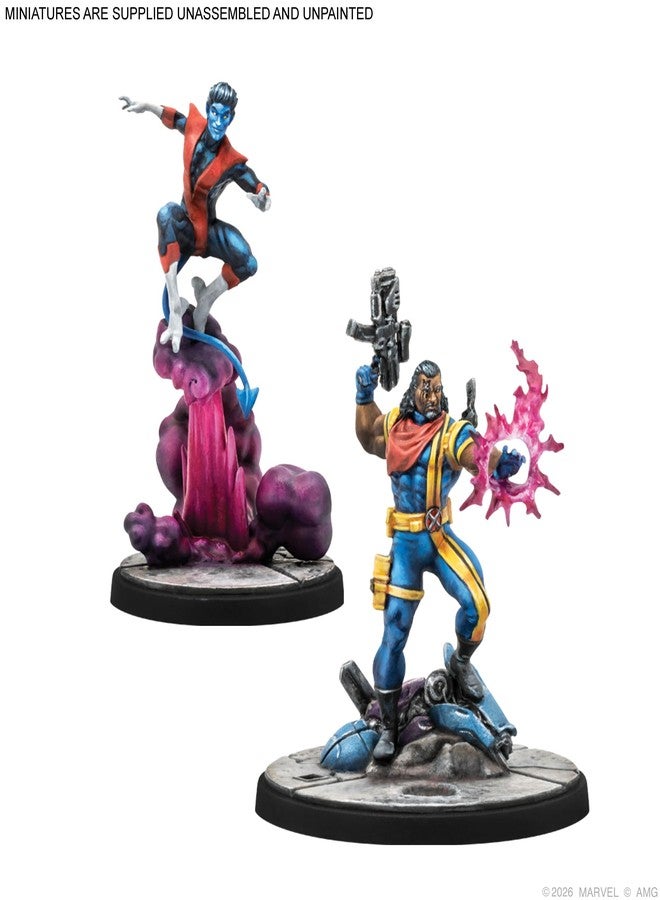 Asmodee, Marvel: Crisis Protocol - Xavier's Students, Affiliation Pack, EN Version, Tabletop Expansion for 2 Players from Age 14 with a Playing Time of 90-120 Minutes, Multilingual - Image 2