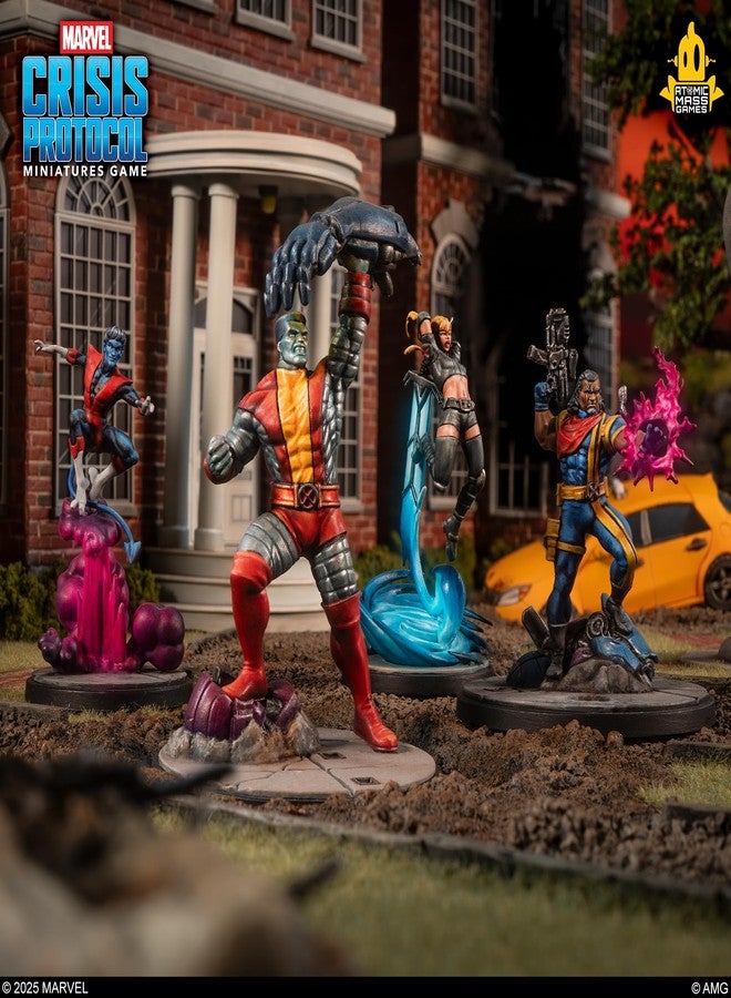 Asmodee, Marvel: Crisis Protocol - Xavier's Students, Affiliation Pack, EN Version, Tabletop Expansion for 2 Players from Age 14 with a Playing Time of 90-120 Minutes, Multilingual - Image 4