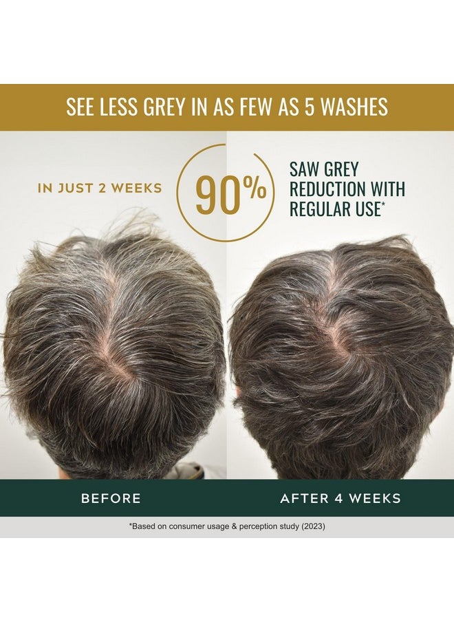 Just For Men Control Gx + Thk Thickening Shampoo And Conditioner With Grey Reduction, Shampoo For Thinning Hair With Alpha Keratin, Thickens Hair Up To 20%, Works With Every Hair Texture, 4 Oz  - Image 1