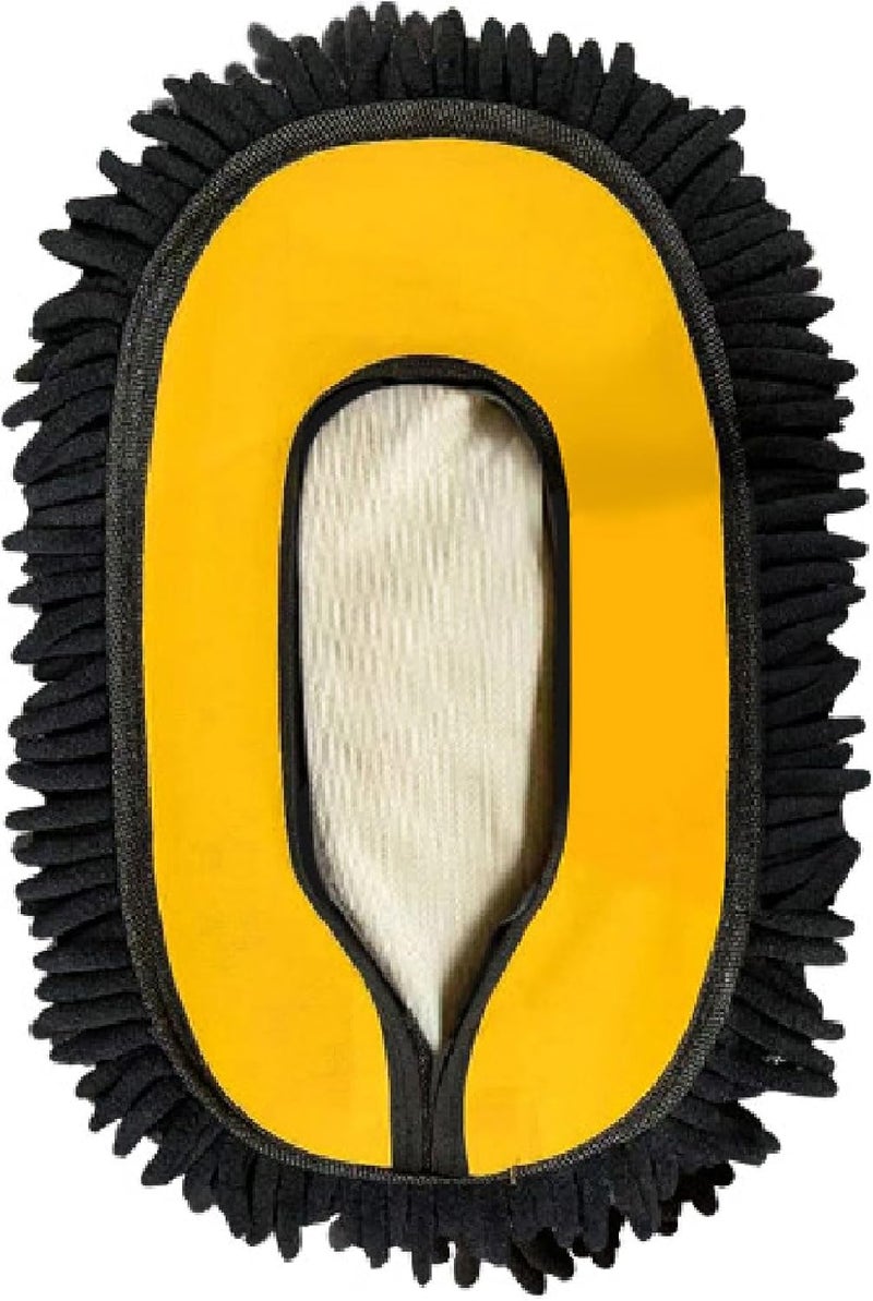 YeewayVeh Car Wash Brush Replacement Cover - Soft Microfiber Mop Head for 55" Handle - Image 1